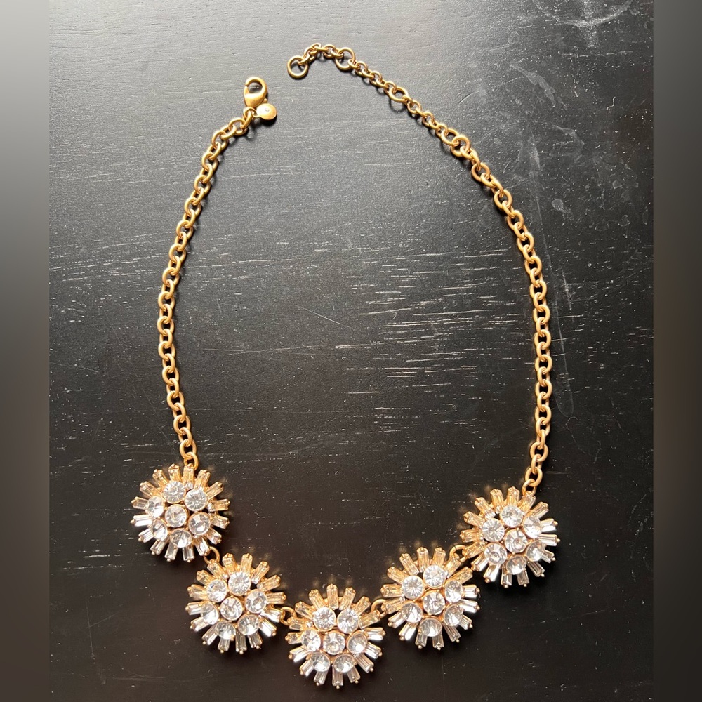 J Crew Crystal Necklace